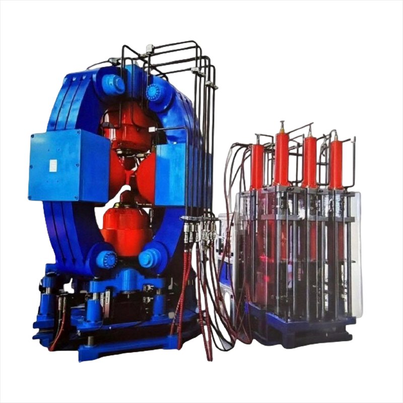 Six-sided top press configured for HPHT laboratory research